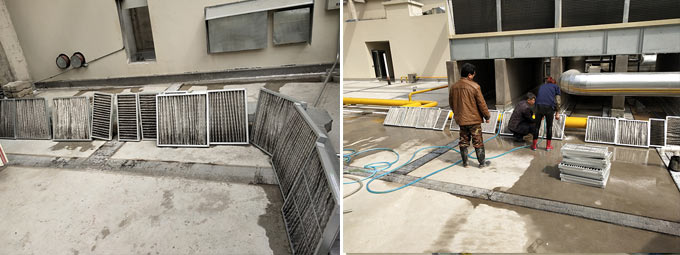 中央空調(diào)過濾網(wǎng)清洗 中央空調(diào)過濾網(wǎng)清洗